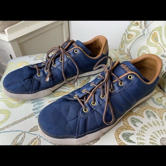 adidas Other - Adidas Neo Cloudfoam Men’s Sz 11.5 Navy Sneakers